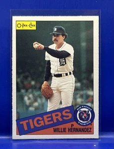 1985 O-Pee-Chee baseball OPC #333 WILLIE HERNANDEZ Detroit Tigers - Picture 1 of 2