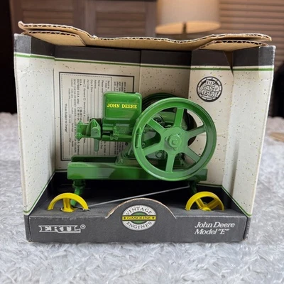 ERTL John Deere Model E Vintage Gasoline Engine 1/6 Scale Replica Toy 4350 - Image 1 of 4