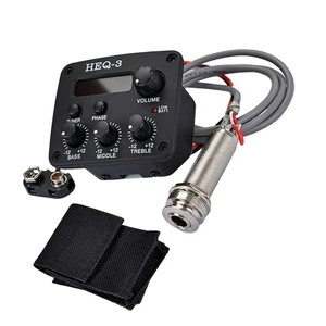 Pastilla Guitarra Acústica Preamplificador Afinador Guitarra Acústica Piezoeléctrica - Imagen 1 de 11