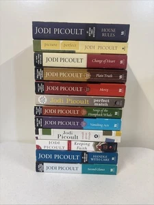 Lot of 12 Jodi Picoult Romance Drama Paperback Books Free Shipping - Picture 1 of 12