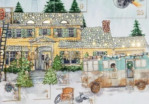 Pottery Barn National Lampoon’s Christmas Vacation Light Up Advent Calendar NEW - Picture 1 of 9