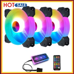 120-mm-RGB-Lüftergehäuse, herrlich leiser Kühler (3 Lüfter) - Bild 1 von 11