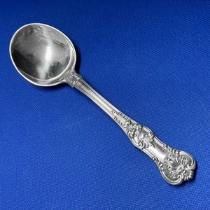 Tiffany English King Sterling Silver 6 5/8" Cream Soup Spoon - No Mono - Picture 1 of 3