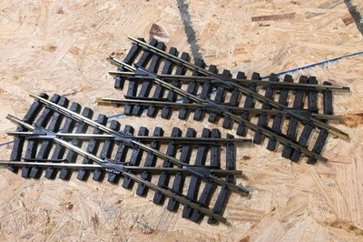 G Scale LGB 1320 Crossing Tracks 22.5 Degree,  QUANTITY  2 - Image 1 of 4