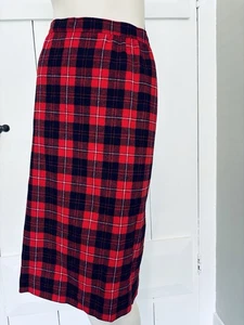 PENDLETON gonna lana vintage autentica Cunningham tartan a quadri taglia 24W - Foto 1 di 15