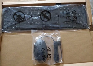 Dell USB UK Keyboard and HP Mouse *Brand new* - Picture 1 of 3