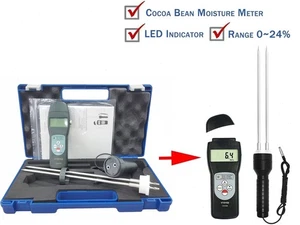 Analizzatore di Umidità Fagioli di Cacao da 0 a 24% per Misurazione Umidità Acqua Fagioli di Cacao - Foto 1 di 20