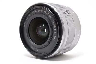 Excelente lente zoom Canon EF-M 15-45mm f3.5-6.3 plata directa de Japón 051 - Imagen 1 de 4