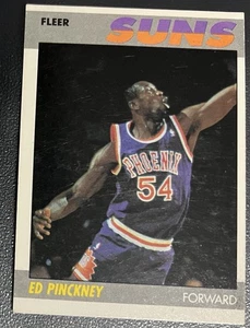 1987-88 Fleer - Ed Pinckney #88 (RC) - Suns - Picture 1 of 2