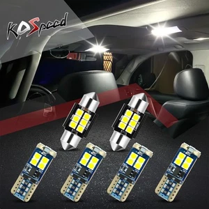 6x Interior LED Combo Dome License Cargo Map Light Bulbs for Rav4 2013-2018 - Picture 1 of 6