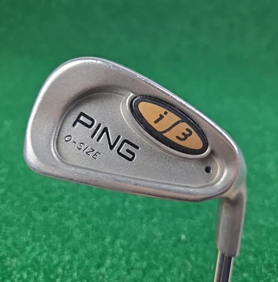 Ping I3 O-Size Black Dot Single 4 Iron Cushin JZ Regular Flex Steel RH NEW GRIP - Image 1 of 4