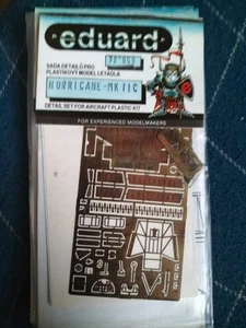 1/72  HAWKER HURRICANE Mk.IIc - 72-059 EDUARD DETAIL SET - Foto 1 di 1