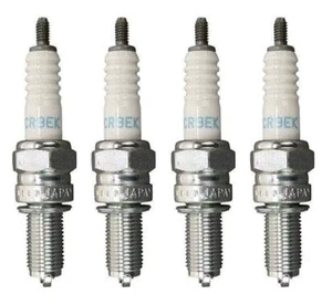 Paquete de 4 bujías multitierra NGK CR9EK para 05-09 YAMAHA FZ6 - Imagen 1 de 1