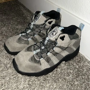 Robuste Exposure Pacific Herren Grau Leder/Nylon Schnürschuhe Wanderschuhe Größe 10 - Bild 1 von 4