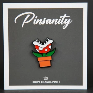 Super Mario Piranha Pflanze Pin - Schneller Versand aus USA - Brosche - Mario Bros. - Bild 1 von 2