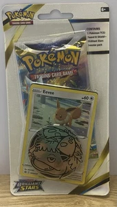 Pokemon Blister eevee swsh190 Promo Pack stella brillante con moneta Eng sigillato - Foto 1 di 2