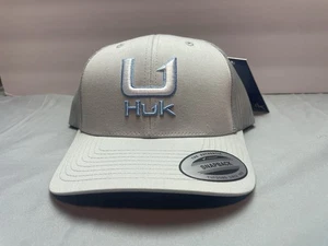 HUK Truckermütze - gefüllt Barb U - hellgrau verstellbar Druckknopflasche UVP: 30 $ - Bild 1 von 5