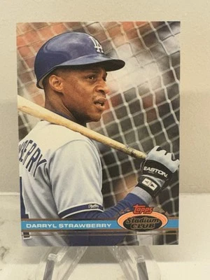 1991 Topps Stadium Club - Darryl Strawberry #301 - Image 1 of 2
