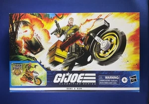 Figura de acción y ciclo DUKE & RAM Tiger Force GI Joe Classified Series #40 sin usar, en caja sellada - Imagen 1 de 6