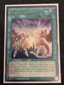 Yugioh Destino Fusione OP18-EN003 Ultima Rara NM - Foto 1 di 1