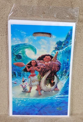 Moana Birthday Party Favor Plastic Goodie Loot Bags  25 Count - Image 1 of 2