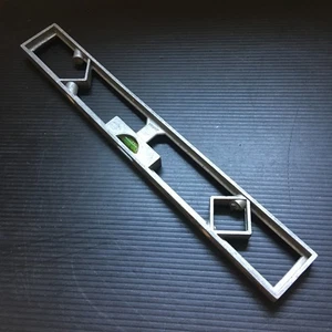 Vintage 1970er Aluminium Wasserwaage genaue Blase 12" Made in Japan *** lesen - Bild 1 von 6