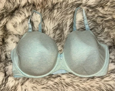 Torrid Curve 360 Back Smoothing Cotton T Shirt Bra Light Green Underwire Sz 42G - Image 1 of 4