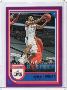 2022-23 Panini NBA Hoops - Kawhi Leonard #178 Purple LA Clippers - Picture 1 of 2