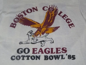 Camiseta 1985 Cotton Bowl Boston College Eagles Beat Houston (SM) Bill Romanowski - Imagen 1 de 7