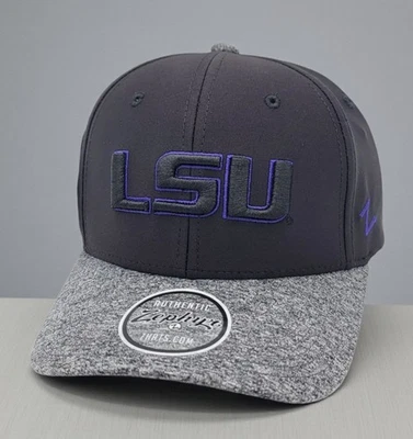 LSU Tigers Zephyr Pristine Nightlife Two-Tone Snapback Structured Hat Cap NEW  - Image 1 of 4