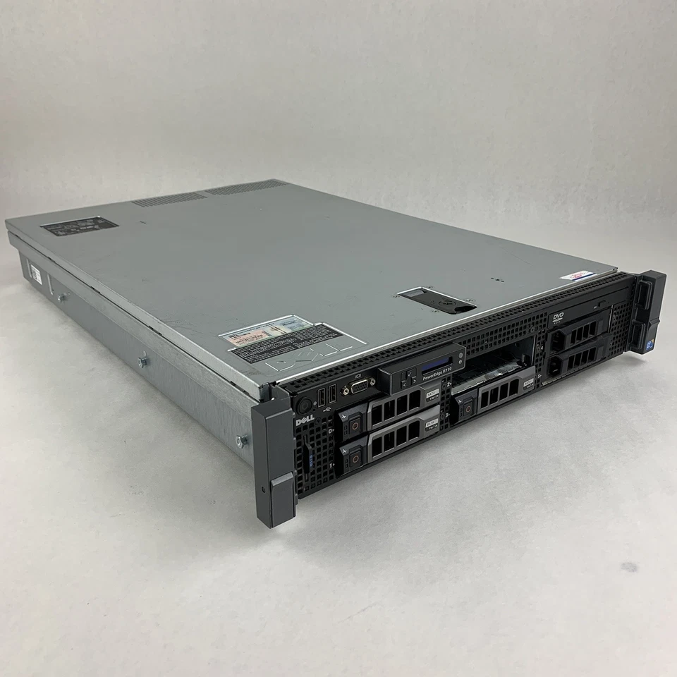 Dell PowerEdge R710 Server x1 Intel Xeon E5504 2.00 GHz 24 GB RAM No HDD No OS - Image 1 of 4