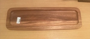 LIPPER International Acacia Wood Narrow Serving Tray 18”x6” NWOB - Picture 1 of 6