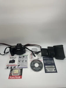 Canon EOS 5D 12.8 MP Digital SLR Camera in Box From Japan W/Canon Flash 300 - Picture 1 of 13