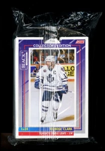 1993-94 SCORE BLACK'S TORONTO MAPLE LEAFS COMPLETE (24/24) FACTORY SEALED CELLO - Picture 1 of 3