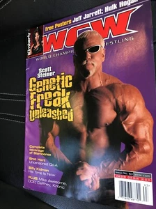 WCW Magazine July 2000 #63 W Poster Scott Steiner Cover Wwe Wwf Hogan - Picture 1 of 7