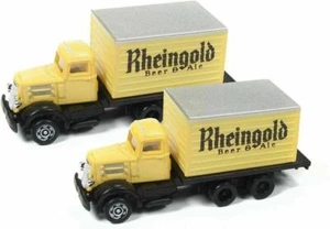 CLASSIC METAL WORKS N Scale - White WC 22 Box Truck (2) - Rhiengold Beer - 50373 - Picture 1 of 1