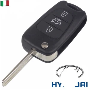 Schlüssel Hülle 3 TASTEN FERNBEDIENUNG für HYUNDAI I20 I30 IX20 IX35 COVER +Logo* - Bild 1 von 6