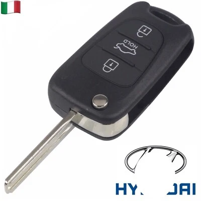 Chiave Guscio 3 TASTI TELECOMANDO per HYUNDAI I20 I30 IX20 IX35 COVER +logo *