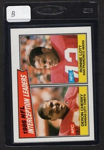 1987 Topps Interception Leaders Ronnie Lott - Deron Cherry #231 Nm/mt (B) - Picture 1 of 1
