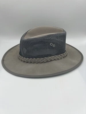 1917 Biltmore Safari Style Hat Men’s Size X-Large Gray Mesh With Braided Band - Image 1 of 4
