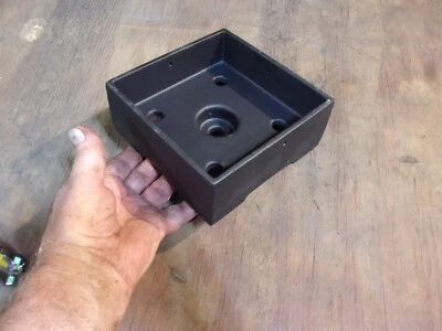 BEN DOUGLAS FOUNDRY (.COM) Post Base, Anchored, 6x6,Heavy Cast Aluminum, with 1 inch standoff, MADE IN USA