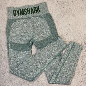 Gymshark Leggings Women’s S Flex High Rise Green Athletic Gym Yoga Ankle Running - Picture 1 of 7