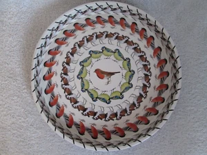 Emma Bridgewater Birds Robins Blue Tits etc 30cm Round Tin Metal Tray - Picture 1 of 5