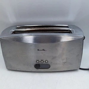 Breville CT75XL Bit More 4-Slice Toaster, Brushed Stainless Steel - Picture 1 of 9
