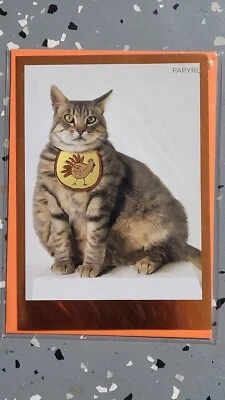 Papyrus Thanksgiving Turkey Day Card - Brand New - Image 1 of 2