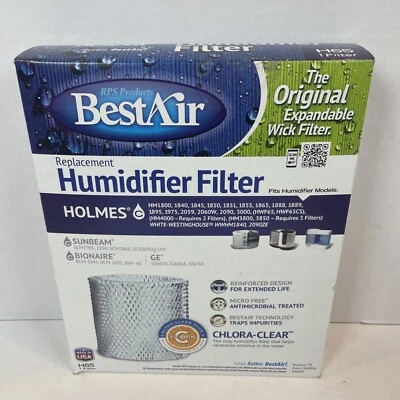BestAir C H65 Replacement Humidifier Filter, for Sunbeam, Holmes, Bionaire, GE - Image 1 of 2