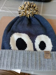 Gap Googly Beanie Hat Bnwt Women /Child - Picture 1 of 9