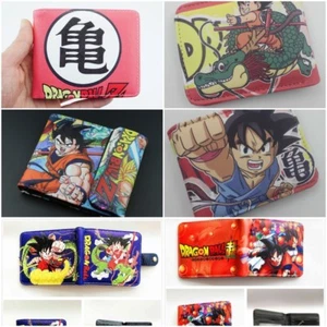 Multi Style Anime Dragon Ball Z Wallets New Free Tracking Boys Mens - Picture 1 of 29