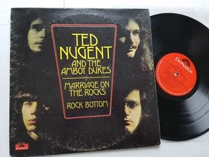 TED NUGENT & THE AMBOY DUKES - Marriage On The Rocks - Rock Bottom 1970 PSYCH  - Picture 1 of 4
