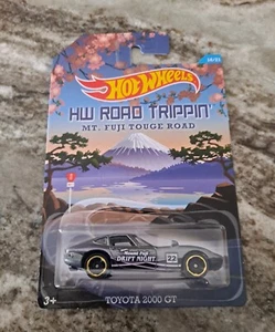  HOT WHEELS  HW ROAD TRIPPIN' MT. FUJI TOUGE ROAD TOYOTA 2000 GT - Picture 1 of 3